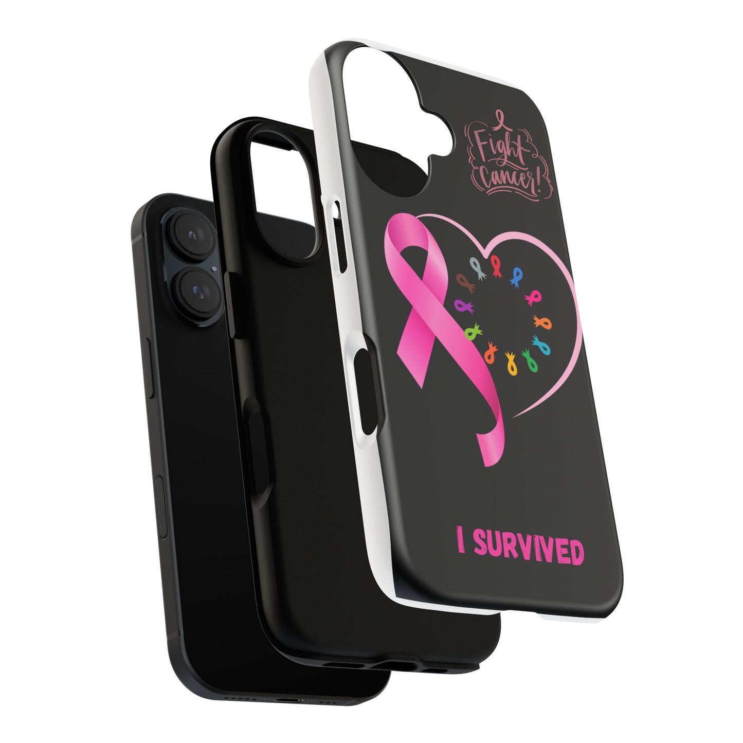 Survivor Phone Case - Fight Cancer, Inspirational Gift, Breast Cancer Awareness, Supportive Gift, Tough Cases
