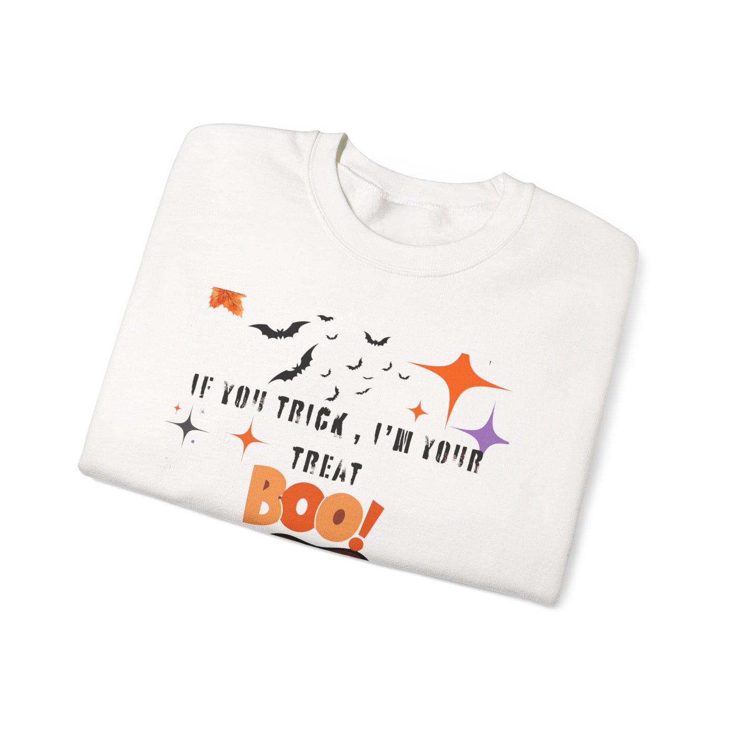 Halloween Graphic Sweatshirt, Funny Halloween Crewneck, Unisex Fall Apparel, Spooky Season Sweatshirt, Costume Party Top