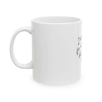 Coffee Lover's Ceramic Mug - "I Am Sorry For What I Said Before I Had My Coffee", Funny Gift for Him/Her, Morning Coffee Mug, Kitchen [...]