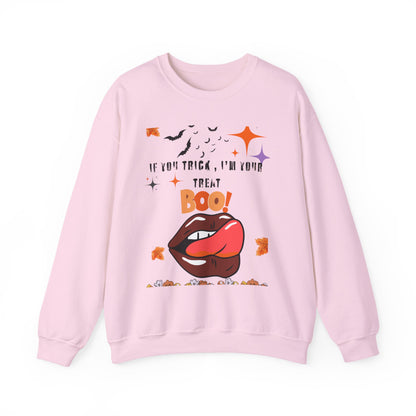 Halloween Graphic Sweatshirt, Funny Halloween Crewneck, Unisex Fall Apparel, Spooky Season Sweatshirt, Costume Party Top