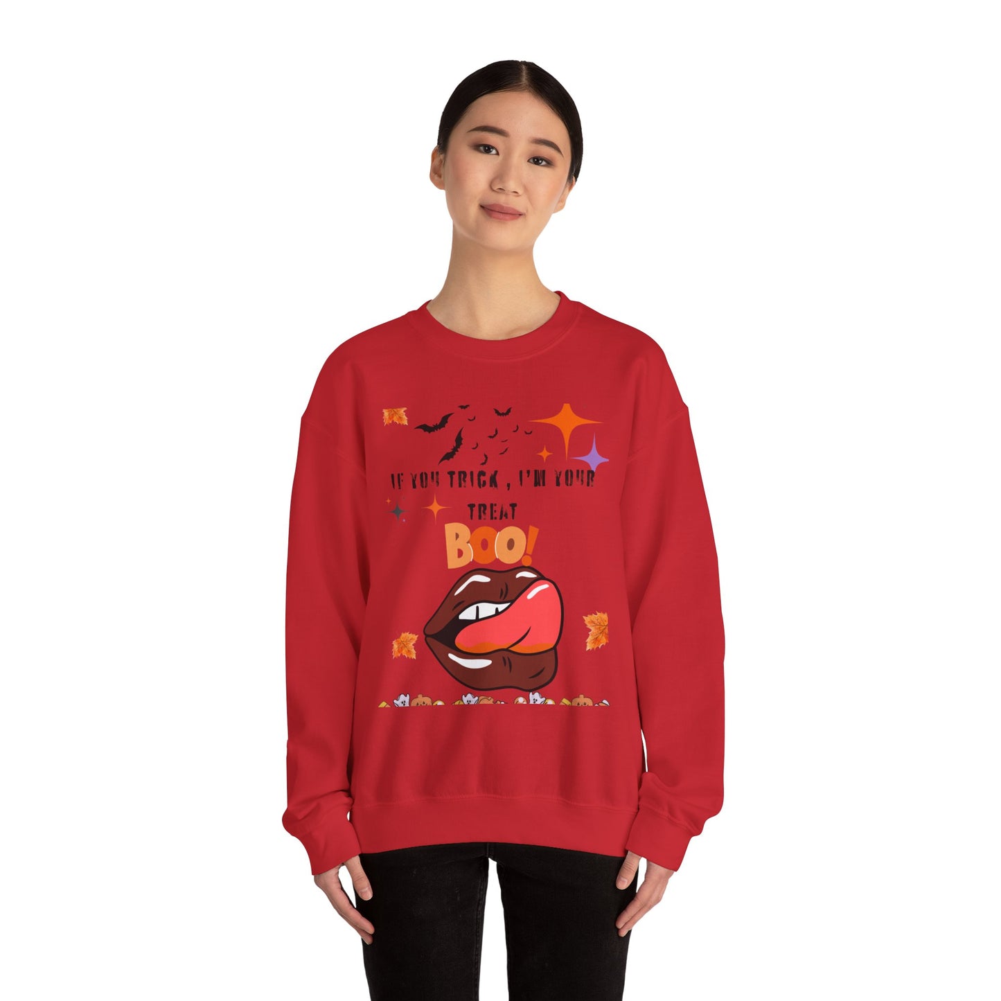 Halloween Graphic Sweatshirt, Funny Halloween Crewneck, Unisex Fall Apparel, Spooky Season Sweatshirt, Costume Party Top