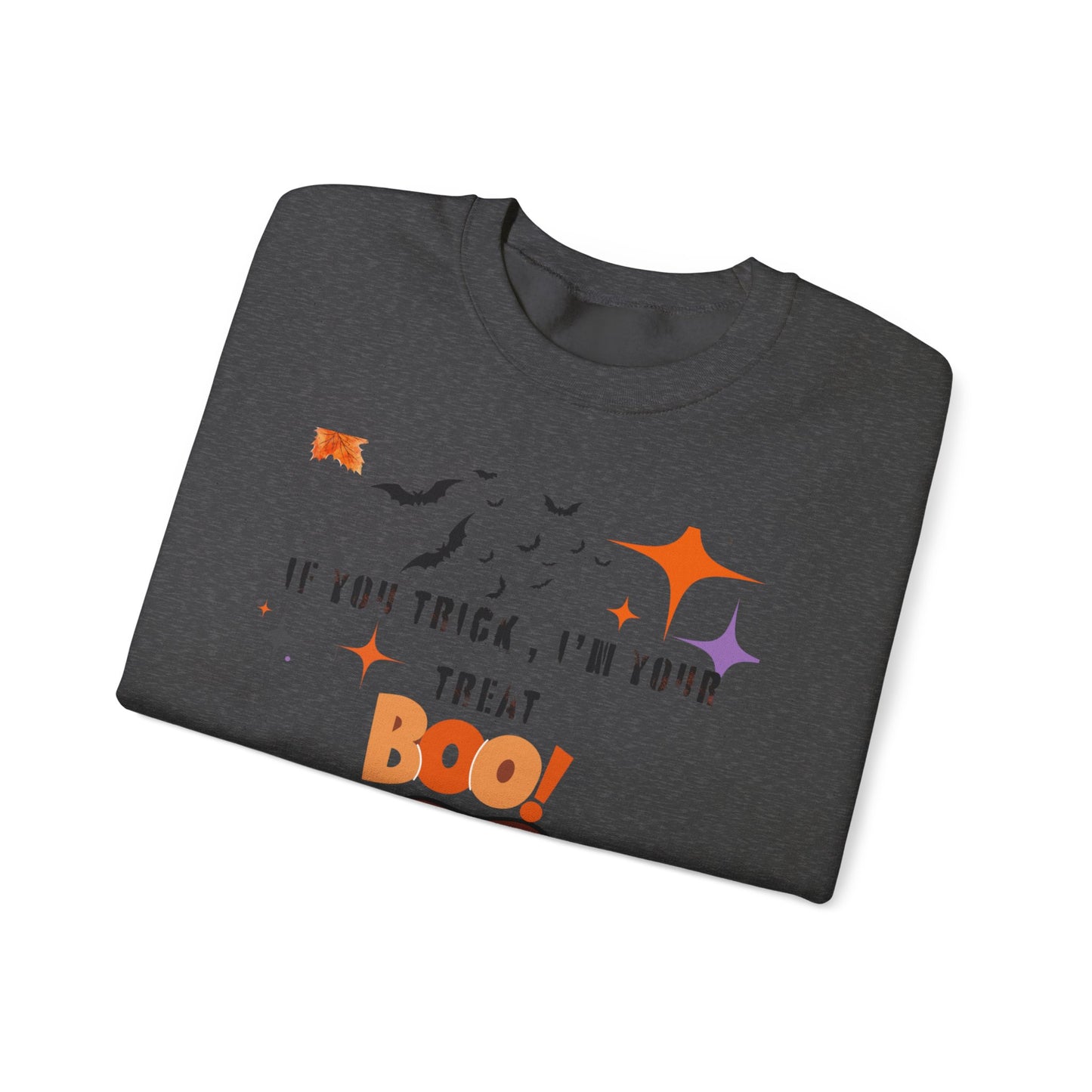 Halloween Graphic Sweatshirt, Funny Halloween Crewneck, Unisex Fall Apparel, Spooky Season Sweatshirt, Costume Party Top