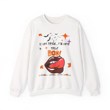 Halloween Graphic Sweatshirt, Funny Halloween Crewneck, Unisex Fall Apparel, Spooky Season Sweatshirt, Costume Party Top