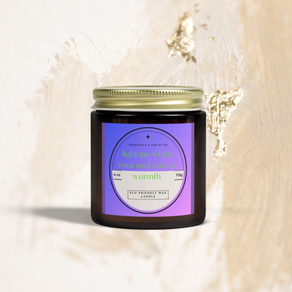 Coconut Apricot Scented Candles | Warmth in a Jar, Aromatherapy Gift, Relaxation Decor, Eco-Friendly Candle, Home Fragrance