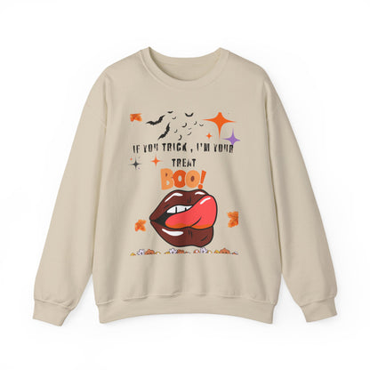 Halloween Graphic Sweatshirt, Funny Halloween Crewneck, Unisex Fall Apparel, Spooky Season Sweatshirt, Costume Party Top