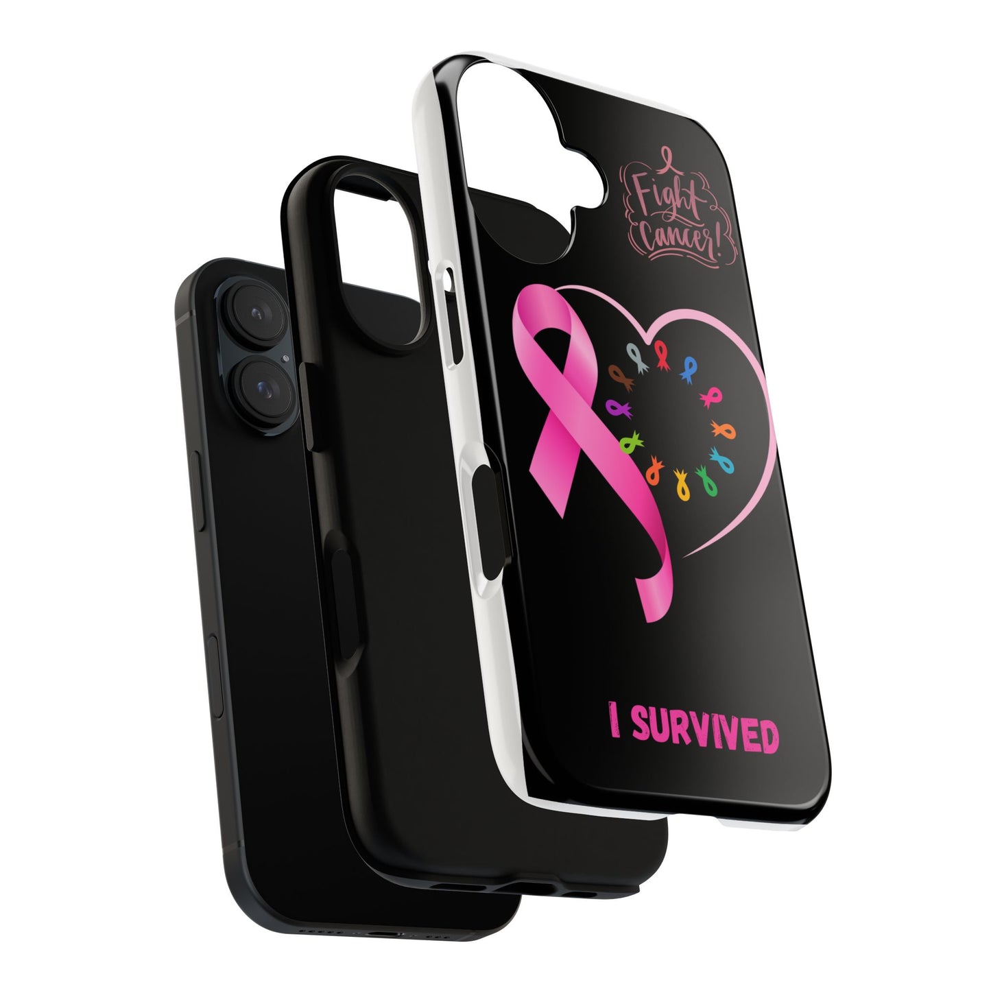 Survivor Phone Case - Fight Cancer, Inspirational Gift, Breast Cancer Awareness, Supportive Gift, Tough Cases
