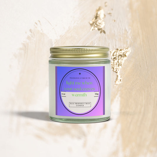 Coconut Apricot Scented Candles | Warmth in a Jar, Aromatherapy Gift, Relaxation Decor, Eco-Friendly Candle, Home Fragrance