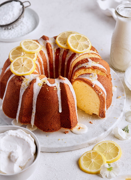 Lemon Cream Cheese Pound Cake
