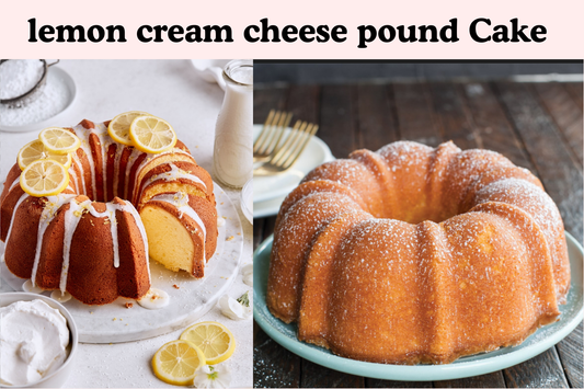 Lemon Cream Cheese Pound Cake
